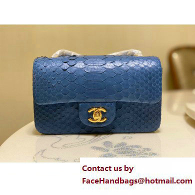 Chanel Classic Flap Small Bag 1116 In Python 04 2023