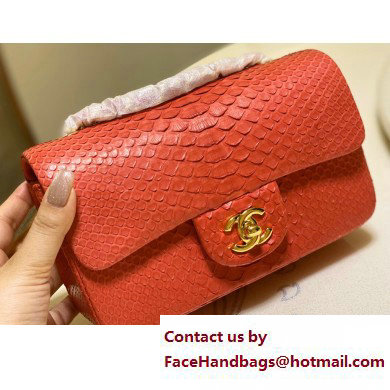Chanel Classic Flap Small Bag 1116 In Python 05 2023