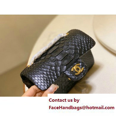 Chanel Classic Flap Small Bag 1116 In Python 09 2023