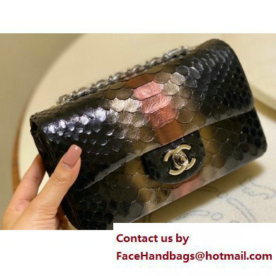 Chanel Classic Flap Small Bag 1116 In Python 17 2023