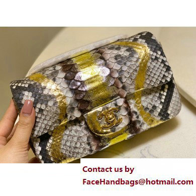 Chanel Classic Flap Small Bag 1116 In Python 18 2023