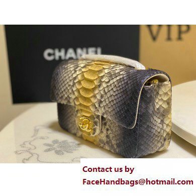 Chanel Classic Flap Small Bag 1116 In Python 23 2023