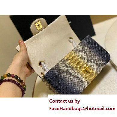 Chanel Classic Flap Small Bag 1116 In Python 23 2023 - Click Image to Close