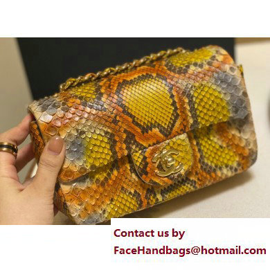 Chanel Classic Flap Small Bag 1116 In Python 26 2023 - Click Image to Close