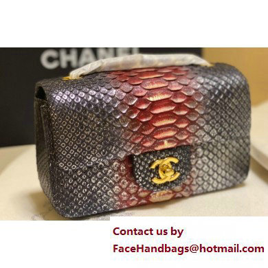 Chanel Classic Flap Small Bag 1116 In Python 27 2023 - Click Image to Close
