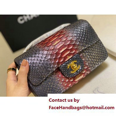 Chanel Classic Flap Small Bag 1116 In Python 27 2023