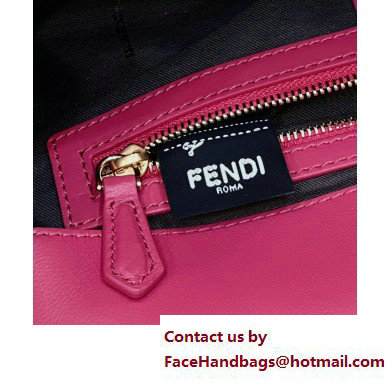 Fendi Nappa Leather Medium Baguette Bag Fuchsia 2023
