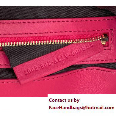 Fendi Nappa Leather Medium Baguette Bag Fuchsia 2023