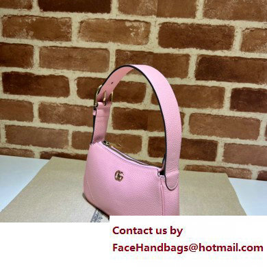 Gucci Aphrodite shoulder bag with Double G 739076 leather Pink - Click Image to Close