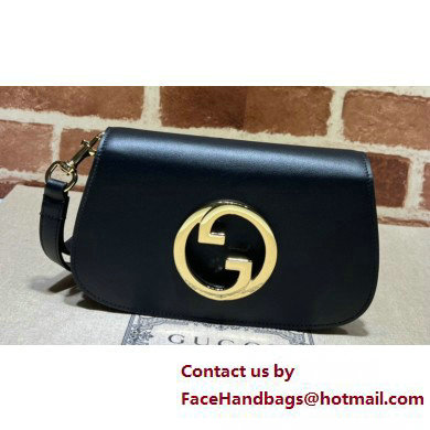 Gucci Blondie mini bag 698630 leather Black - Click Image to Close