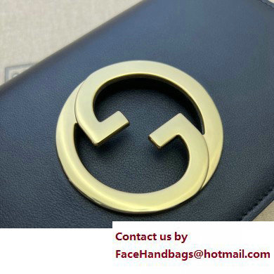 Gucci Blondie mini bag 698630 leather Black - Click Image to Close