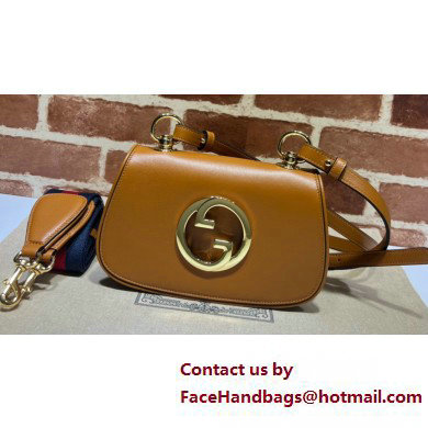 Gucci Blondie mini bag 698643 Leather Light Brown - Click Image to Close