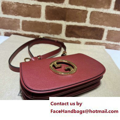 Gucci Blondie mini bag 698643 Leather Red - Click Image to Close