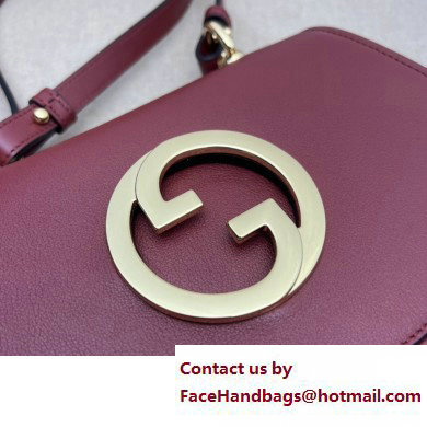 Gucci Blondie mini bag 698643 Leather Red