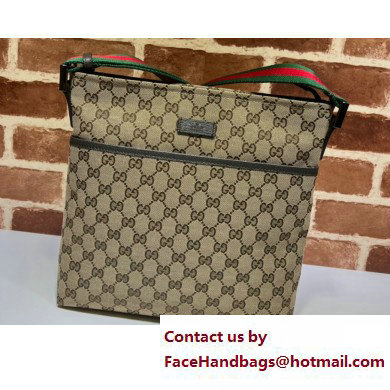 Gucci GG Canvas Messenger Small Bag 189751 Beige