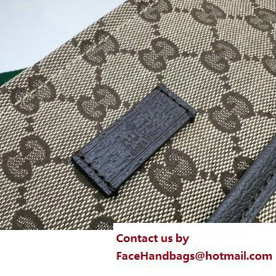 Gucci GG Canvas Messenger Small Bag 189751 Beige