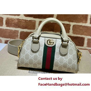 Gucci Ophidia GG mini top handle bag 724606 White Gucci Ophidia GG mini top handle bag 724606 White