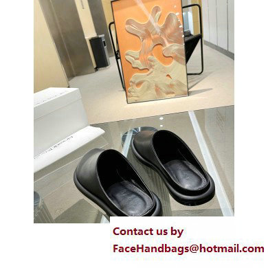 JW Anderson Bumper-tube Leather Slippers Black 2023 - Click Image to Close