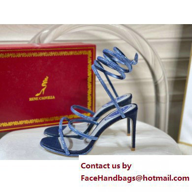 Rene Caovilla Cleo Thin-heeled 9.5cm Jewel Sandals 25