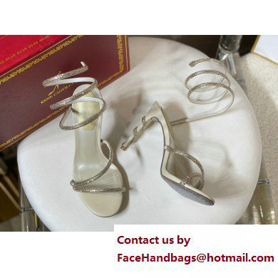 Rene Caovilla Heel 9.5cm MARGOT Jewel Sandals 05