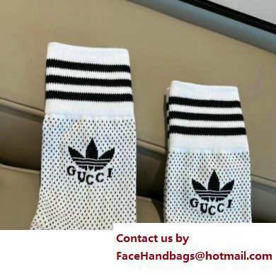 adidas x Gucci knit cotton ankle socks 2023