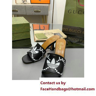adidas x Gucci women's slide sandal BLACK 2023