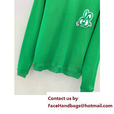 gucci Cotton jersey sweatshirt green 726466 2023
