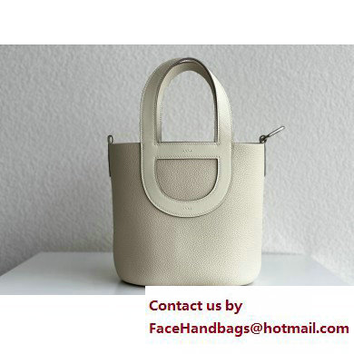 hermes picotin 18 bag white in original togo leather(handmade)