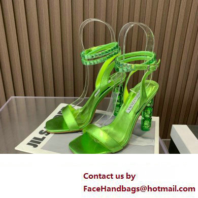 Aquazzura Heel 10.5cm Aura Sandals 01 2023 - Click Image to Close