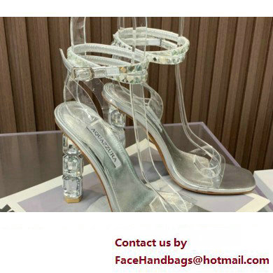 Aquazzura Heel 10.5cm Aura Sandals 13 2023 - Click Image to Close