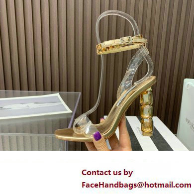 Aquazzura Heel 10.5cm Aura Sandals 14 2023 - Click Image to Close