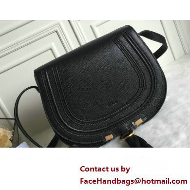 Chloe Marcie small/Medium saddle bag Black