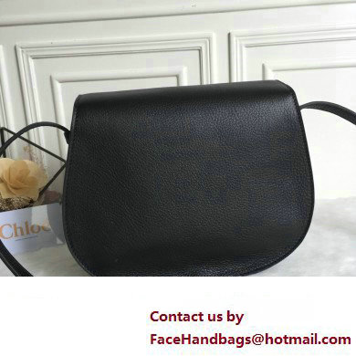 Chloe Marcie small/Medium saddle bag Black - Click Image to Close