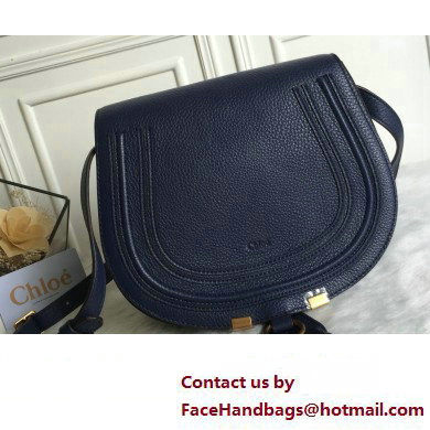 Chloe Marcie small/Medium saddle bag Blue