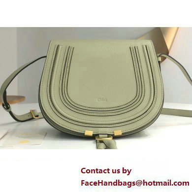 Chloe Marcie small/Medium saddle bag Light Green
