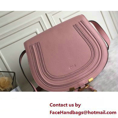 Chloe Marcie small/Medium saddle bag Pink