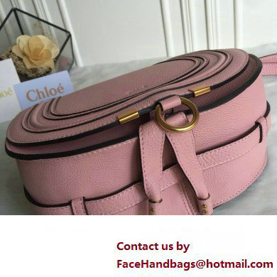 Chloe Marcie small/Medium saddle bag Pink - Click Image to Close