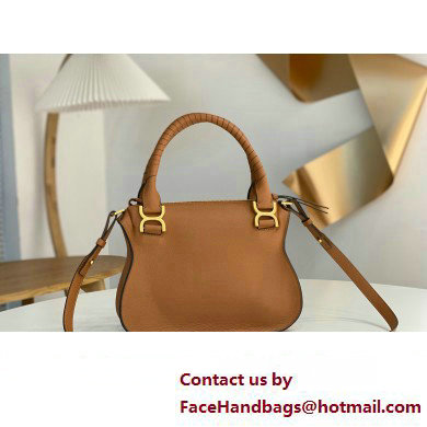 Chloe Marcie small double carry bag Brown - Click Image to Close