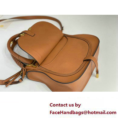 Chloe Marcie small double carry bag Brown