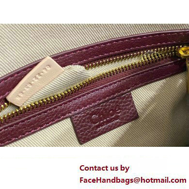 Chloe Marcie small double carry bag Burgundy - Click Image to Close