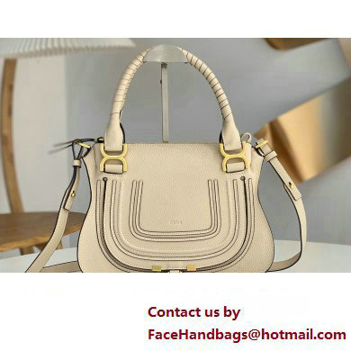 Chloe Marcie small double carry bag Creamy
