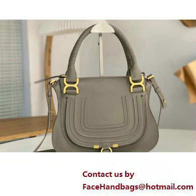 Chloe Marcie small double carry bag Gray