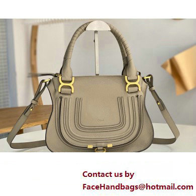 Chloe Marcie small double carry bag Light Gray