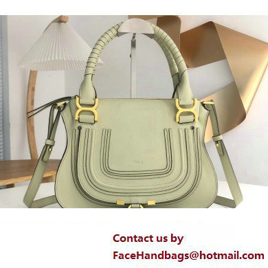 Chloe Marcie small double carry bag Light Green