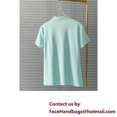Dior men's CD Diamond Relaxed-Fit Polo Shirt MINT GREEN 2023