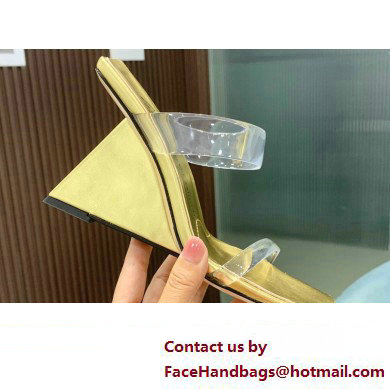 Giuseppe Zanotti Heel 8.5cm Florance Plexi PVC Mules 02 2023 - Click Image to Close