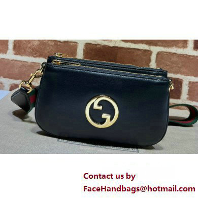 Gucci Leather Blondie mini bag 724599 Black 2023