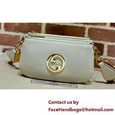 Gucci Leather Blondie mini bag 724599 White 2023