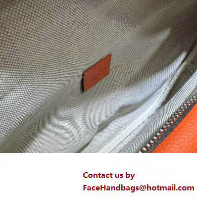 Gucci Leather Jumbo GG belt Bag 645093 Orange 2023