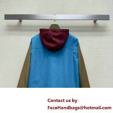 Gucci Silk nylon hooded jacket 740572 2023